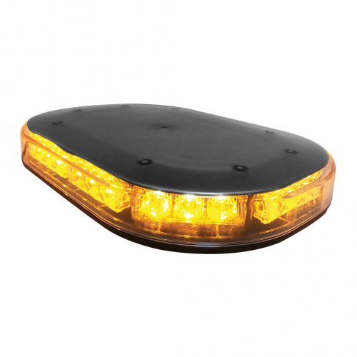 Oval Amber LED Strobe Beacon