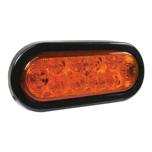 Amber Oval LED Tail / Turn Light
