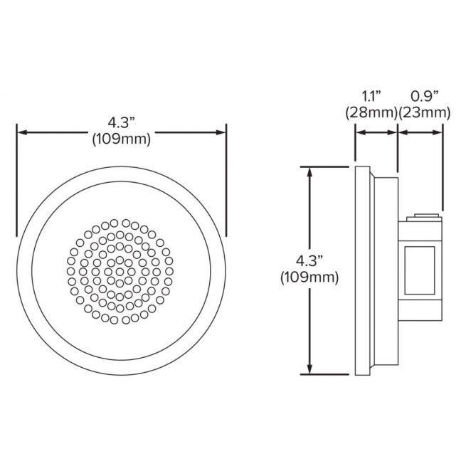 Back Up Alarm 97DB Schematic