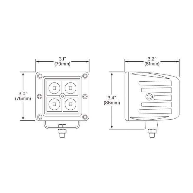 Mini Cube LED Schematics