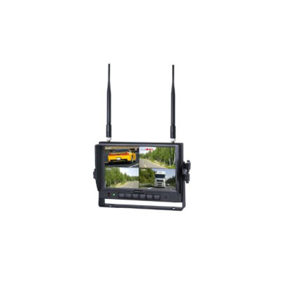 Quad 7” Wireless Monitors for Forklift Wireless Camera System