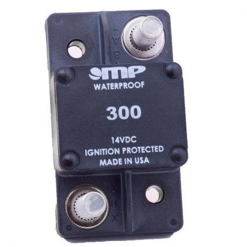 Series 17 300A Waterproof Push-to-Reset Thermal Circuit Breaker